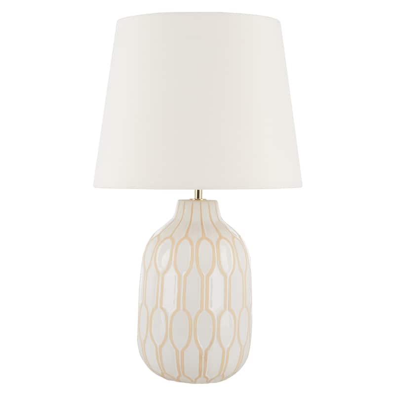 SAFAVIEH Lighting Liliane 21-inch Table Lamp - 12 In. W x 12 In. D x 20 In. H - 12Wx12Dx21H