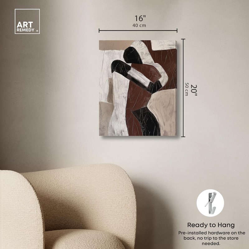 Inextricable II Canvas by Art Remedy, Gallery Wrapped