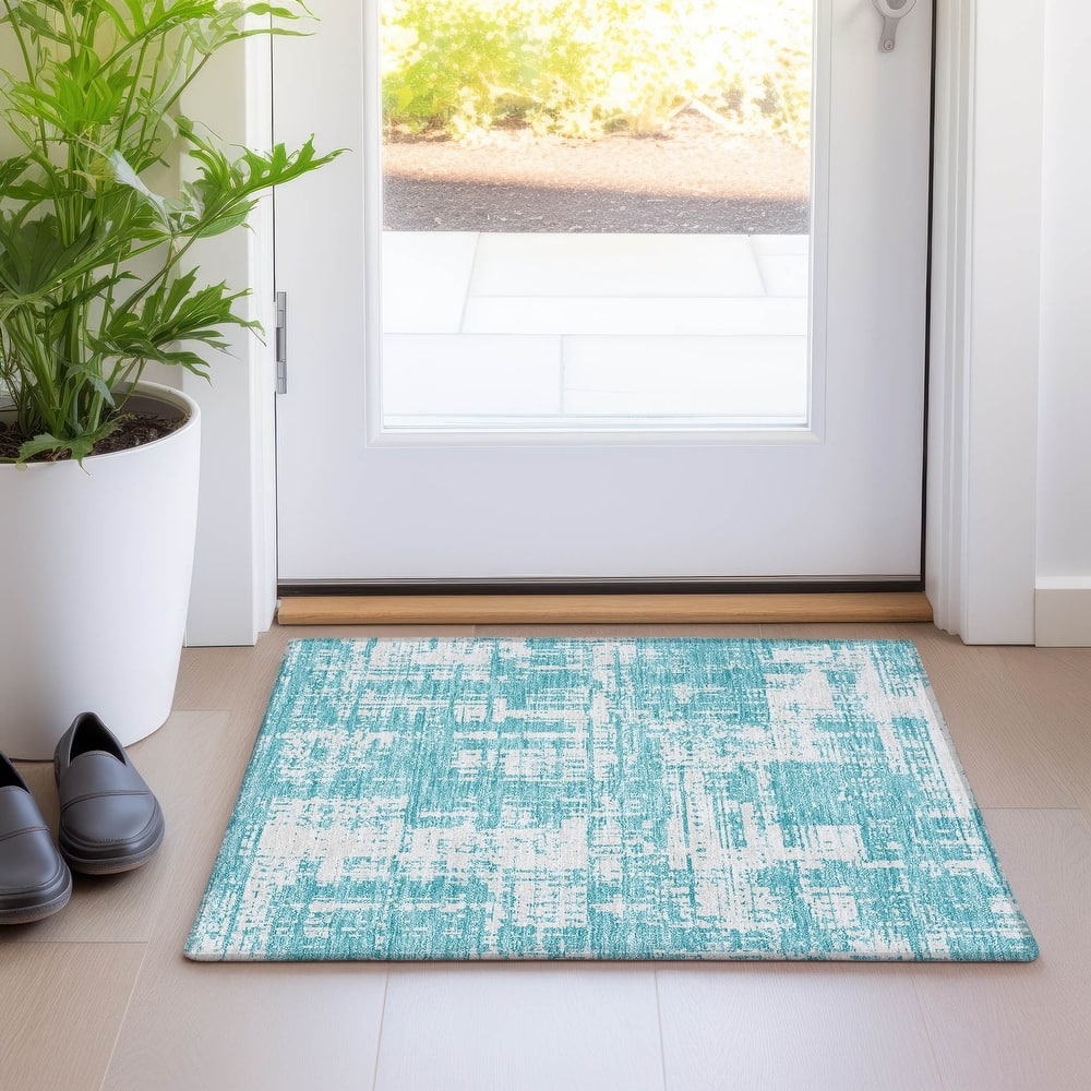 Premium Washable Super Soft Abstract Pixel Mayfield Rug