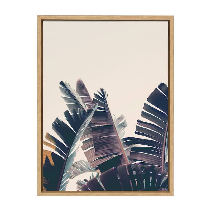 Kate and Laurel Sylvie Fahrenheit Framed Canvas by Alicia Bock