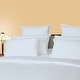 210 TC Cotton Percale White Pair of King Flat Bed Sheets - Bed Bath ...