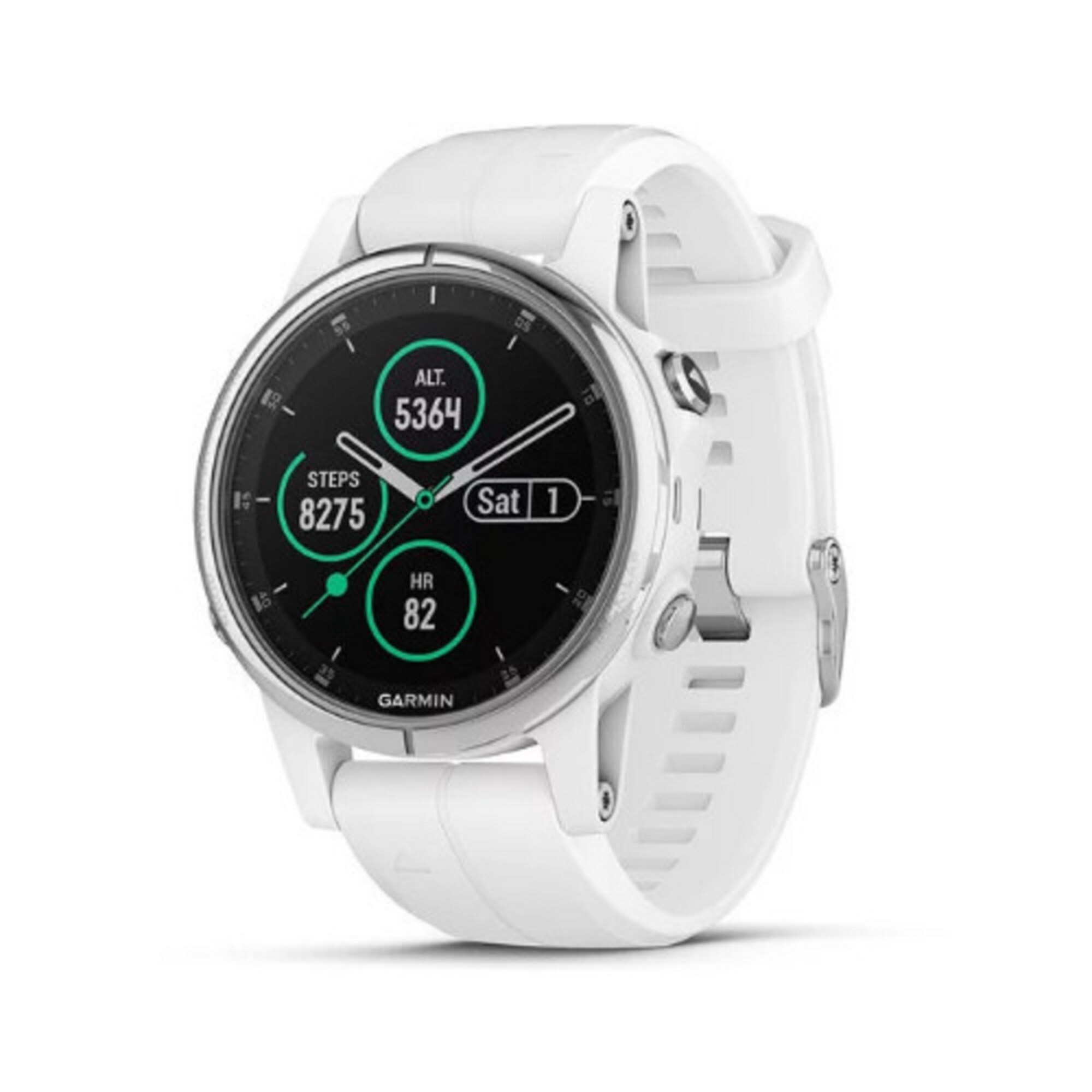 fenix 5s plus white