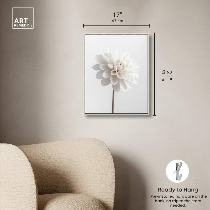 Pristine Blossom II Canvas by Art Remedy