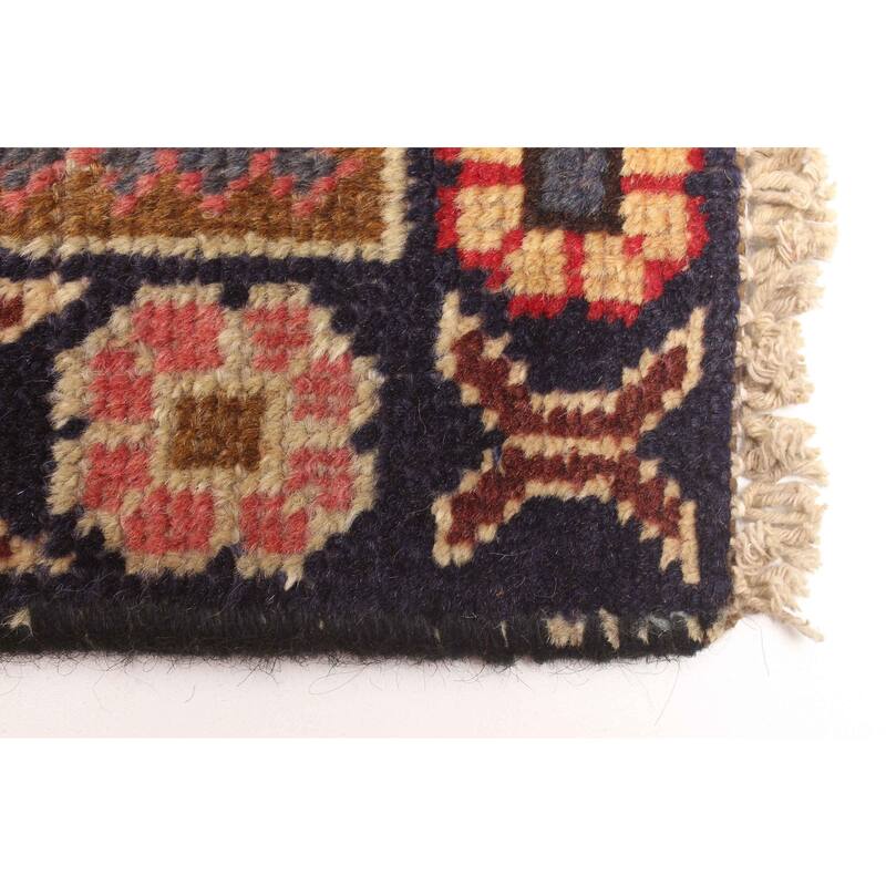 ECARPETGALLERY Hand-knotted Andelz Red Wool Rug - 3'1 x 4'5