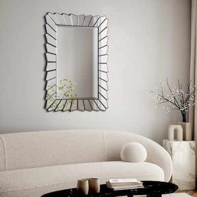 Traverse Moderno Beveled Wall Mirror, 30" x 40" - 30 x 40