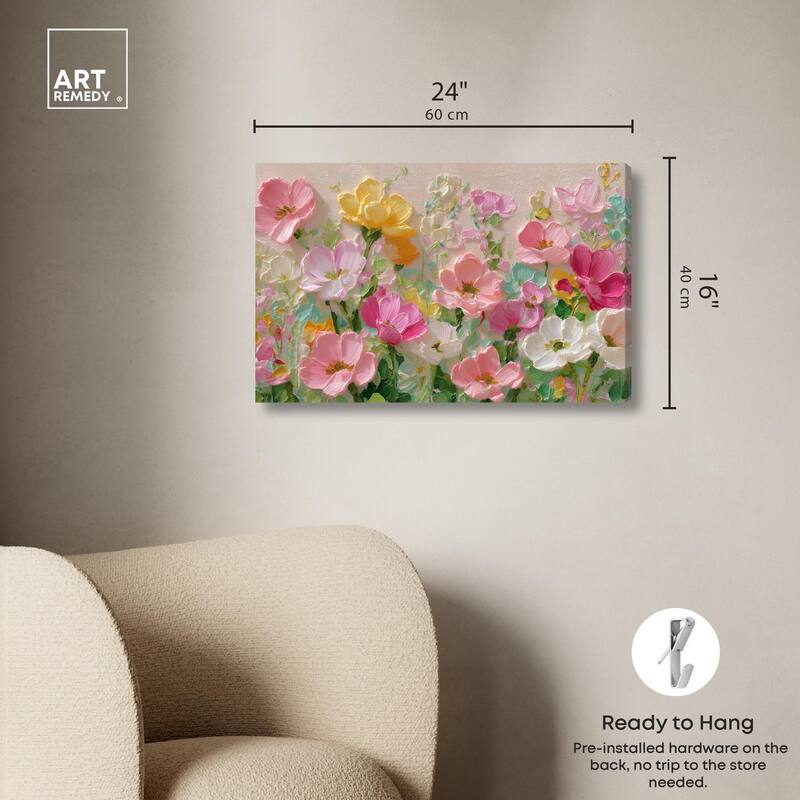 Expressed in Petals I Canvas by Art Remedy, Gallery Wrapped