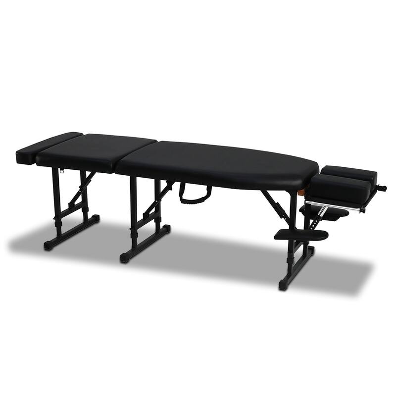 Sheffield 160 Elite Professional Portable Chiropractic Table - Lightweight Adjustable Folding Design