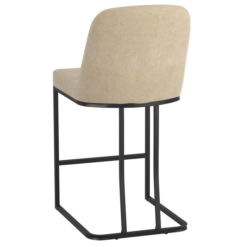 Modern Fabric 26" Counter Stool, Set of 2