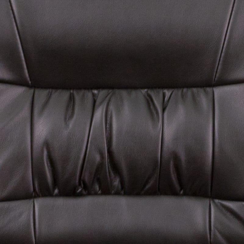 Upholstered Tufted Executive Reception Chair with Padded Arms - 23.25"W x 26"D x 36"H