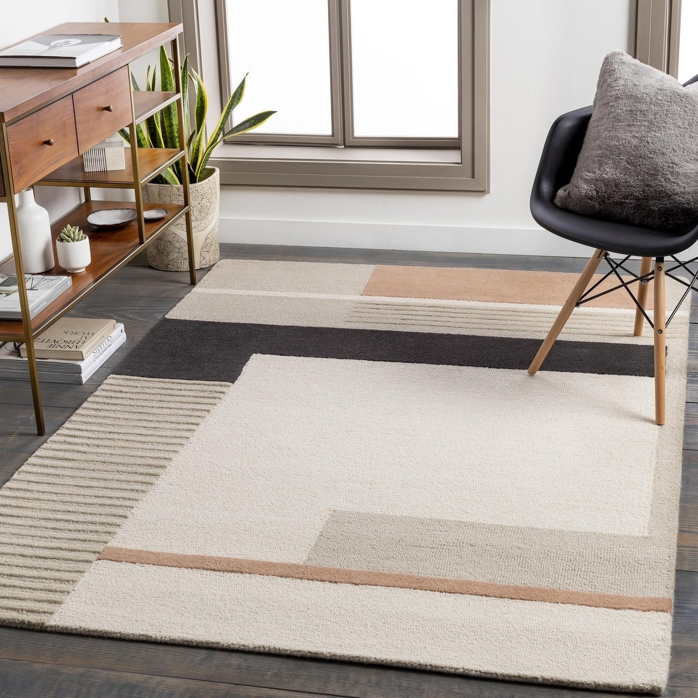 Livabliss Emma Industrial Abstract Area Rug