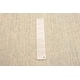 preview thumbnail 8 of 7, ECARPETGALLERY Hand Loomed Gabbeh Luribaft Ivory Wool Rug - 7'5 x 9'6