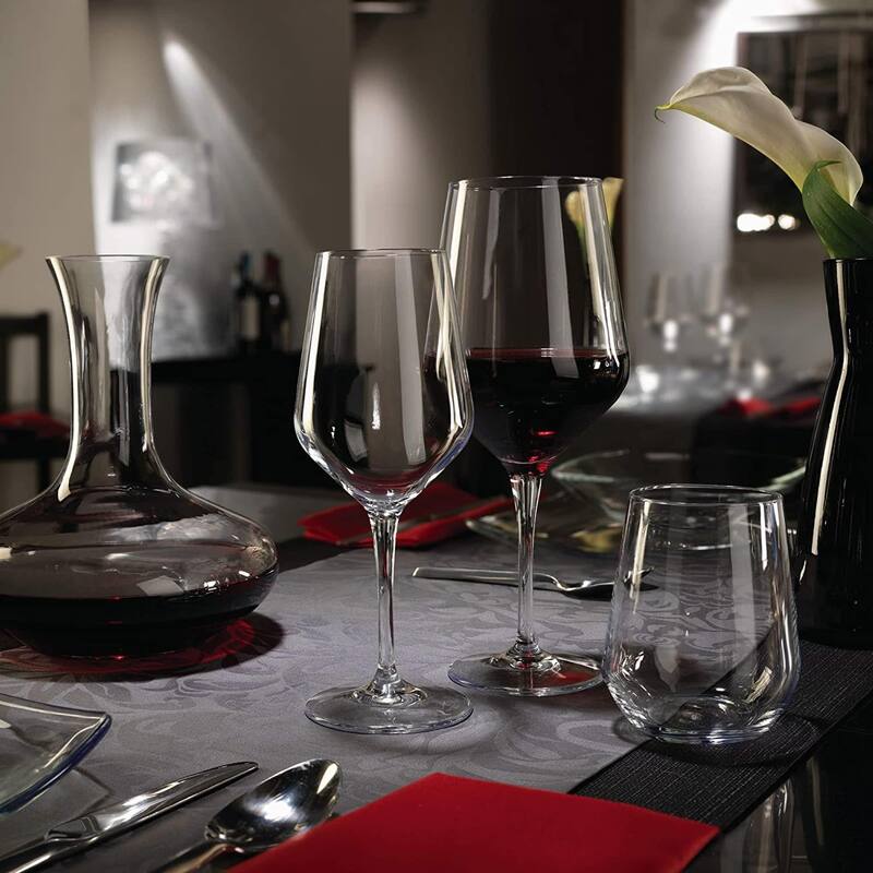 Bormioli Rocco Set of 6 Electra Wine Glasses