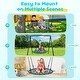 preview thumbnail 9 of 15, Trekassy 750lbs Spider Web Swing Set, 40" Saucer Tree Swing for Kids