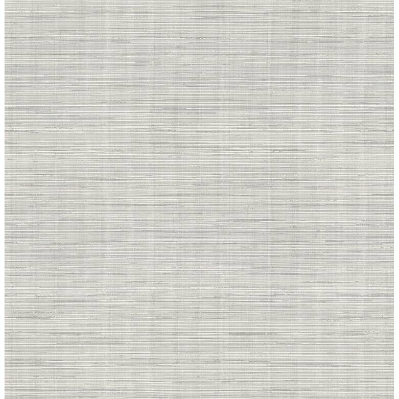 NuWallpaper Grey Crossweave Peel & Stick String Wallpaper - 216in x 20.5in x 0.025in