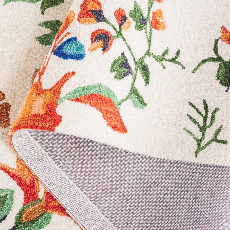 SAFAVIEH Handmade Jardin Engeline Country Wool Rug