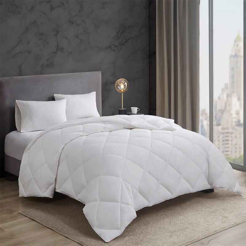 GDF Studio - Featherless Cotton Down Alternative Comforter - White