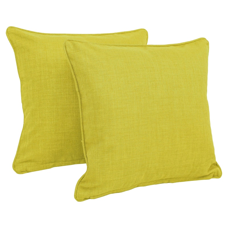 Blazing Needles Delaney Indoor/Outdoor Throw Pillow Set (Set of 4)