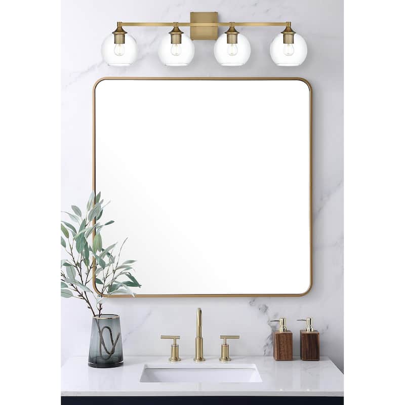 Elegant Lighting LD7308W33 Eero 4 Light 33" Wide Vanity Light