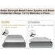preview thumbnail 8 of 7, Sturdy Twin Over Twin Bunk Bed Metal for Kids & Adult,w/Stable Ladder