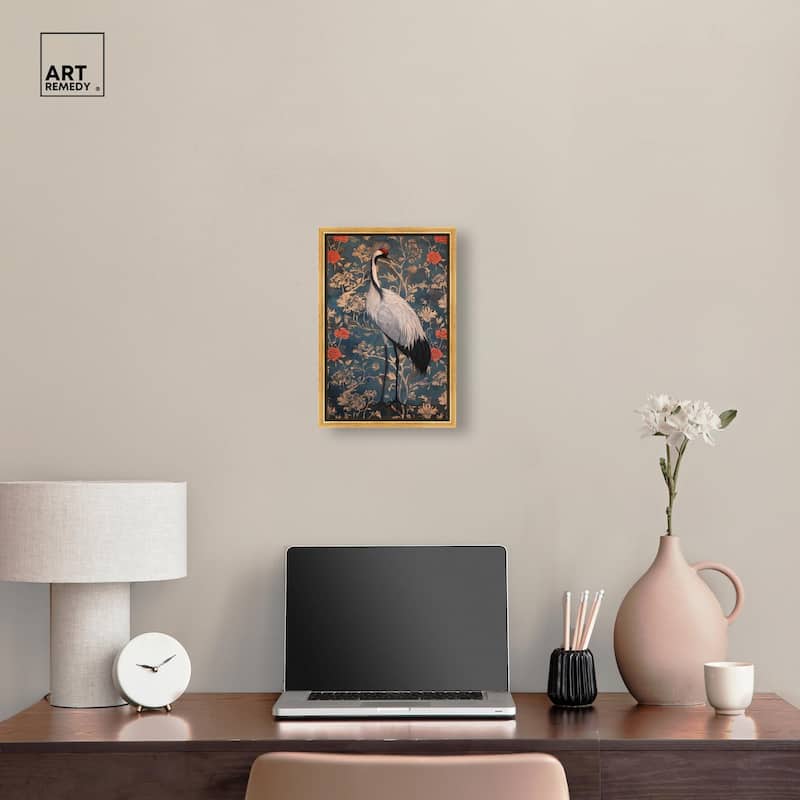 Botanical Bird I Canvas by Art Remedy