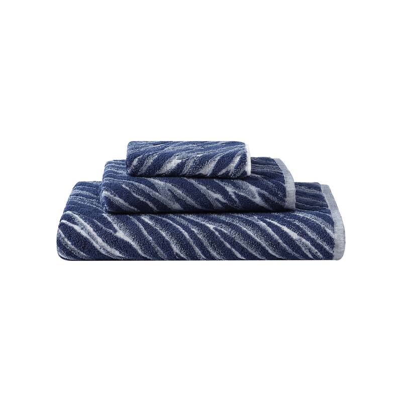Shibori Jacquard Towels