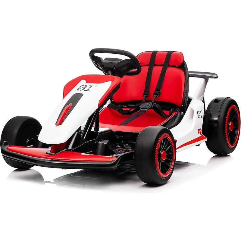 Child Electric Drift Go-Kart - Red