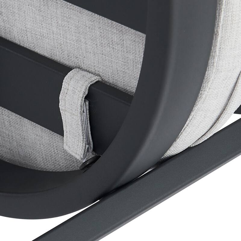 Christopher Knight Home - Vornell Outdoor 41.9"H Iron Frame Bar Stool with Olefin Fabric Upholstery, Cushion & Footrest Set