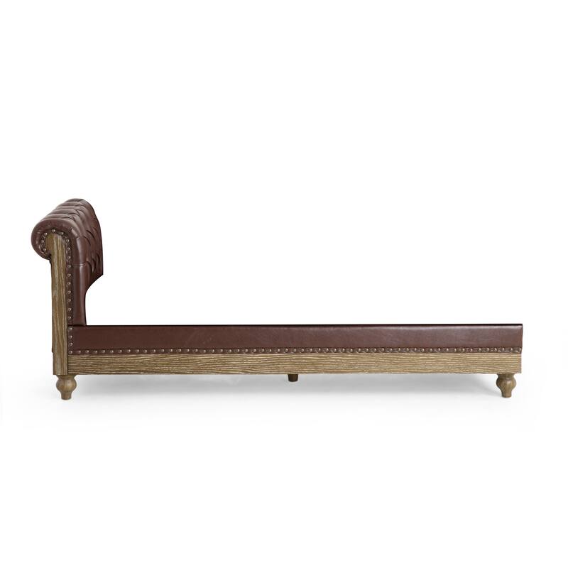 Castalia Chesterfield Tufted 7-seat Sectional Sofa by Christopher Knight Home - 114.00" L x 70.00" W x 31.50" H