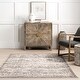 preview thumbnail 8 of 9, Nuloom Aitana SpinClean Floral and Paisley Machine Washable Area Rug