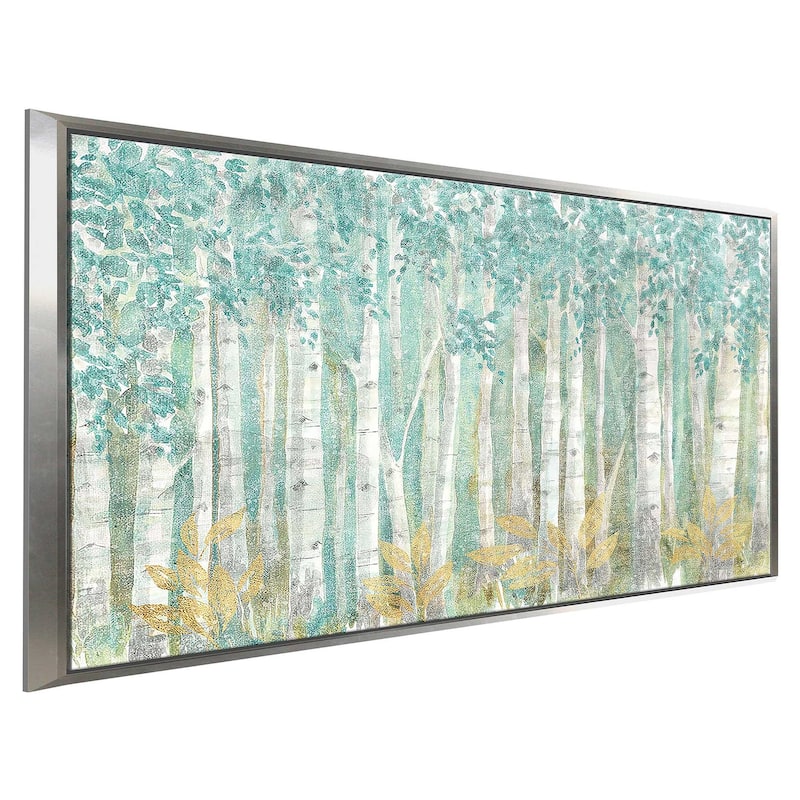 "Natures Leaves I" Print on Floating Canvas