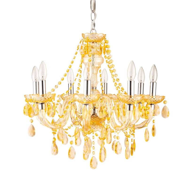 angelo:HOME Fulton Chandelier - Summer Sand - 8 Light