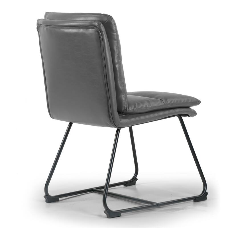 Aulani Upholstered Metal Frame Dining Chair (Set of 2)