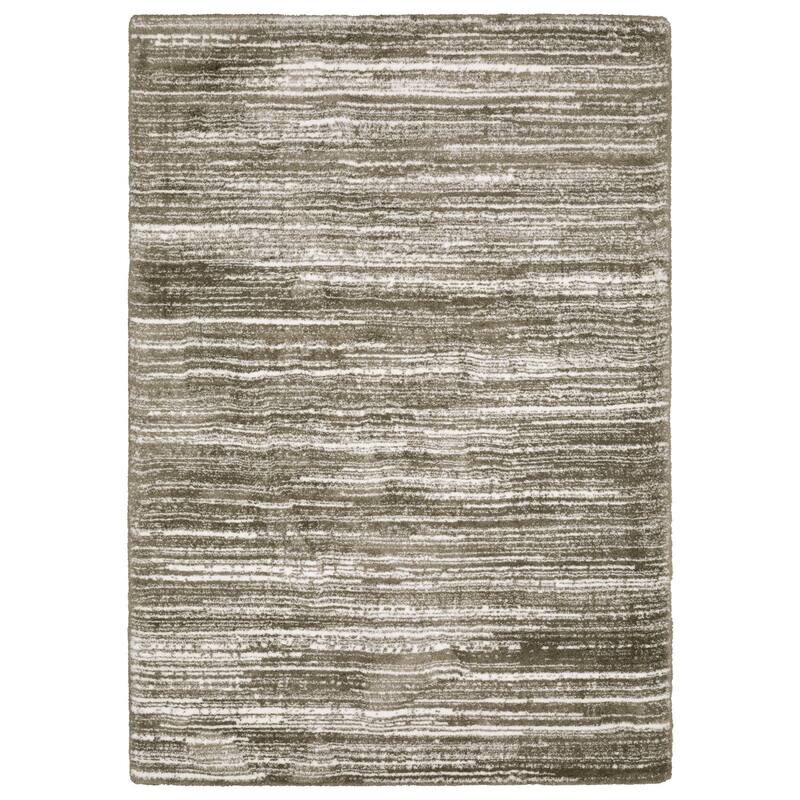 HomeRootsStriped Industrial Runner Area Rug