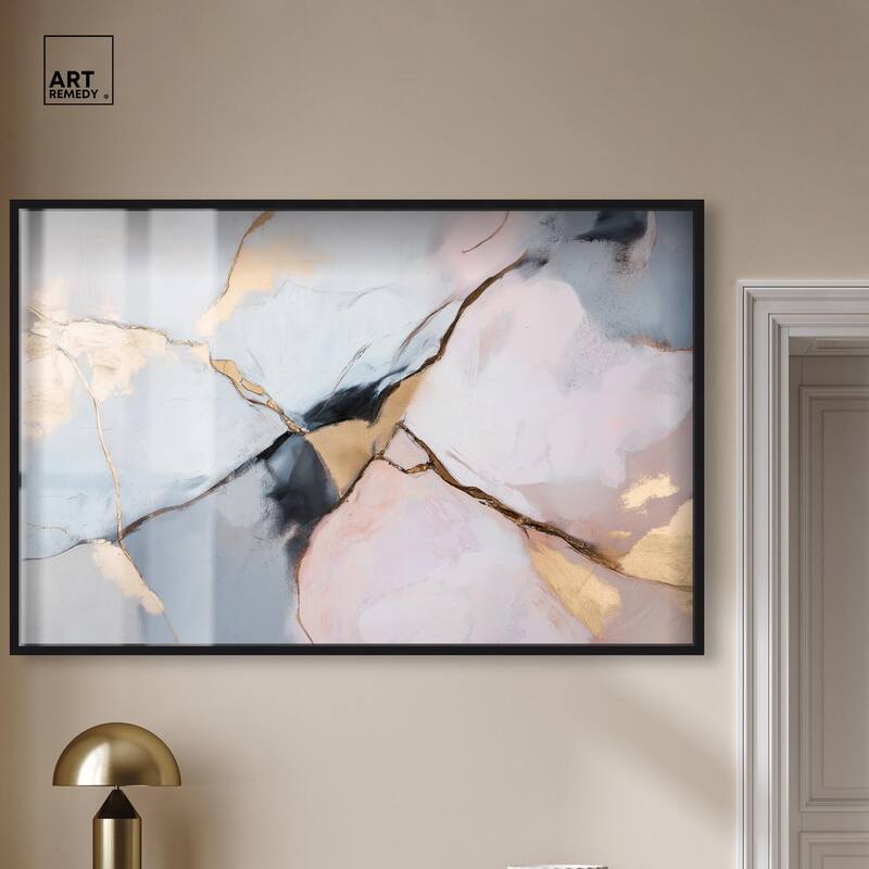 Gilded Veins Shadowbox by Art Remedy