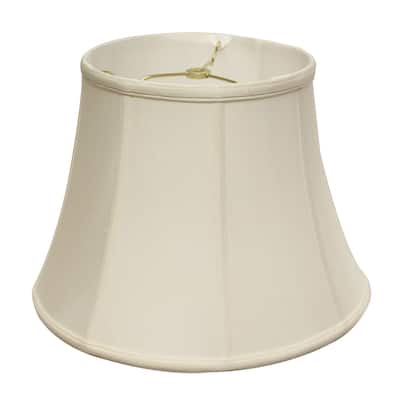 Cloth & Wire Slant Modified Bell Softback Lampshade with Washer Fitter
