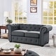 preview thumbnail 6 of 26, Corvus Aleksis Tufted Chesterfield Loveseat Sofa