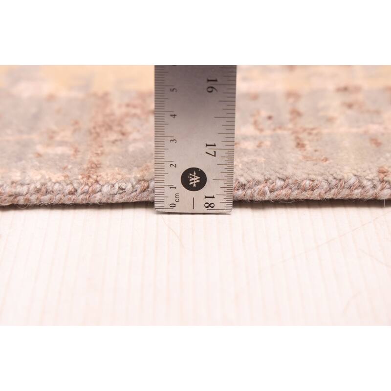 ECARPETGALLERY Hand-knotted Legacy Cream Silk, Wool Rug - 9'11 x 13'8