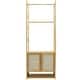 preview thumbnail 8 of 12, Bamboo Garment Rack with Clothes Rail Storage Organiser Freestanding - 21" x 13" x 66"