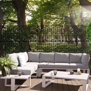 Outdoor Privacy Screen Free Standing Basil - On Sale - Bed Bath ...