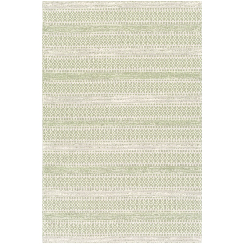 Livabliss Wendy Moroccan Stripe Cotton Area Rug