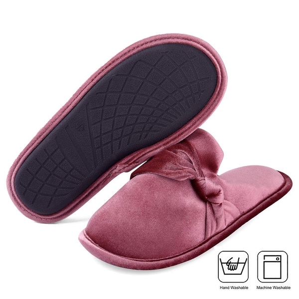 womens velvet house slippers