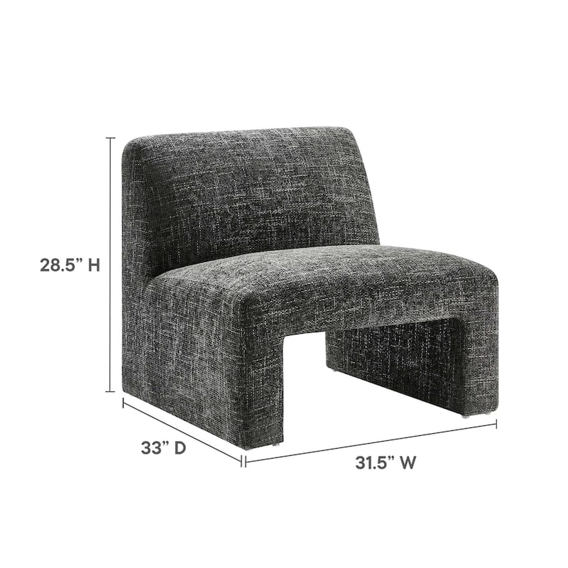 Amita Chenille Upholstered Accent Chair