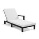 preview thumbnail 7 of 62, Benton Modern Aluminum Lounge Outdoor Double Chaise with Cushion - N/A