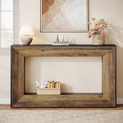 55 Inches Narrow Entryway Console Table for Living Room