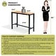 preview thumbnail 95 of 131, Crestlive Products Patio Outdoor Rectangle Bar Table Combinable Pub Table