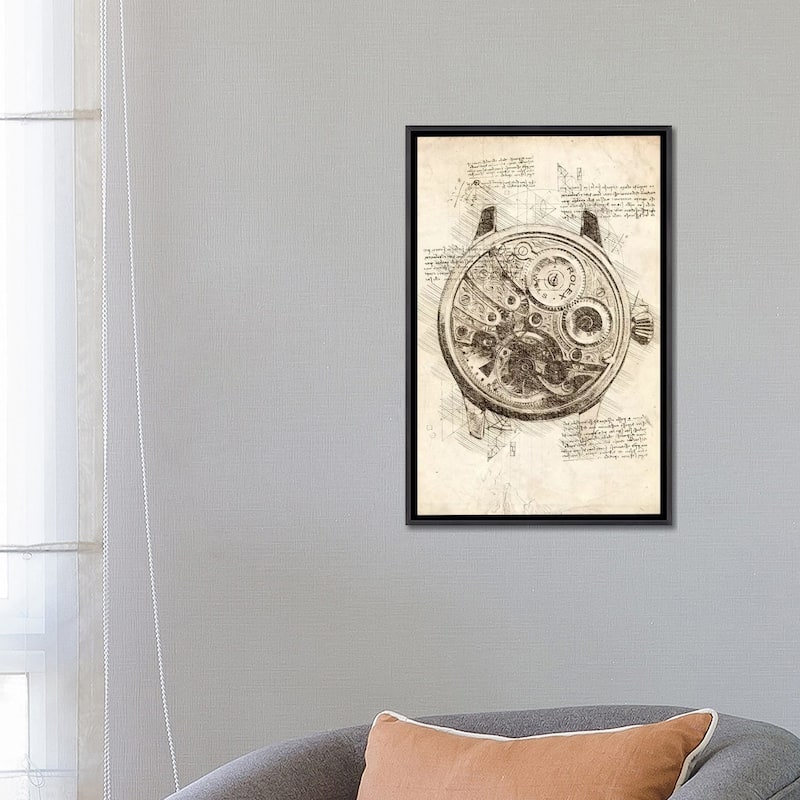 iCanvas "Rolex Insides" by Cornel Vlad Framed