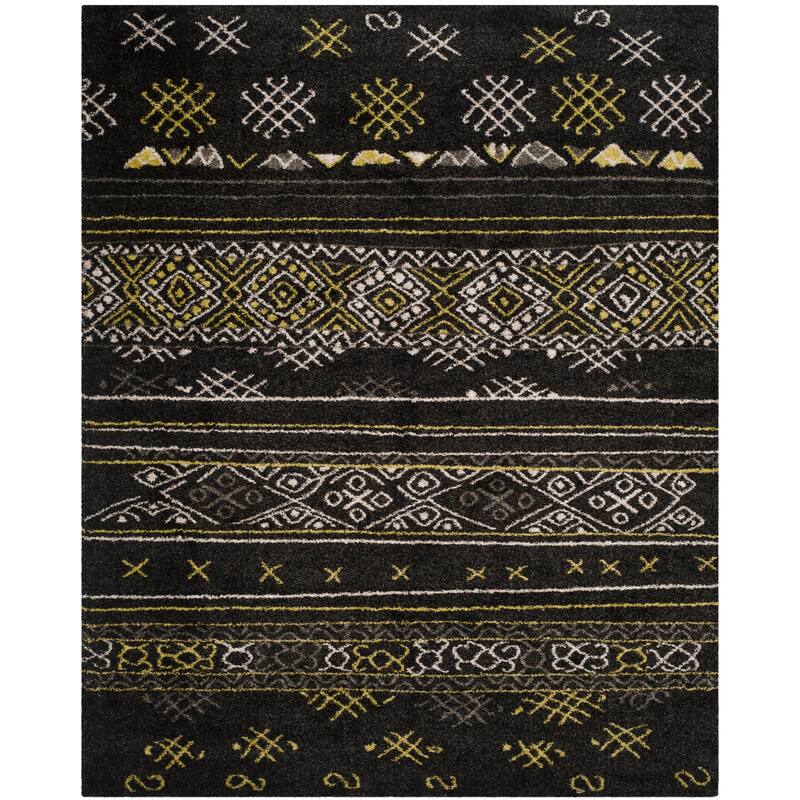 SAFAVIEH Couture Tibetan Shag Estibaliz Rug