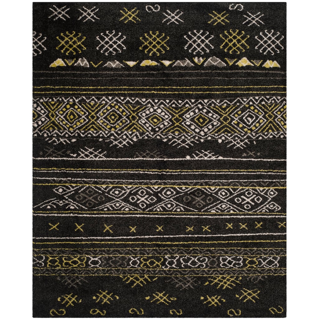 SAFAVIEH Couture Tibetan Shag Estibaliz Rug