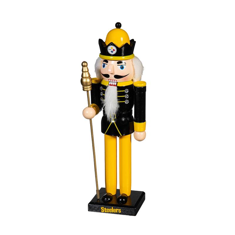 Nutcracker Statue, Pittsburgh Steelers - 4.92''W x 4.53''H x 13.78