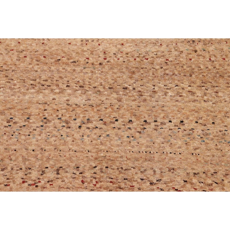 Rustic Ombre Zemeen Gabbeh Hand Knotted Wool Area Rug